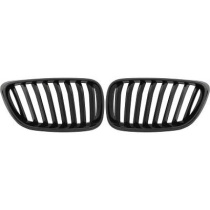 BMW 2-Serie F22/F23 13-17 Enkelribbad Svart Sportgrill Performance-Look DIEDERICHS